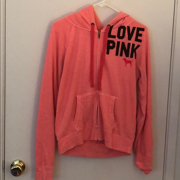 PINK Victoria's Secret Tops - Victoria’s Secret Pink full zip hoodie PINK Victoria's Secret Tops - Victoria’s Secret Pink full zip hoodie